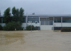 Hochwasser 2002 in Prambachkirchen (Quelle: FF Prambachkirchen)