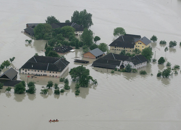 Hochwasser 2013 (Quelle: Landespolizeidirektion OÖ)