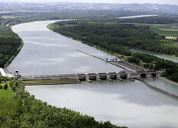 Laufkraftwerk Ottensheim (Quelle: Verbund)