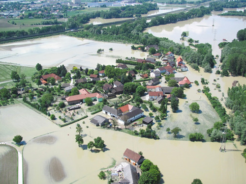Enghagen beim Hochwasser 2013