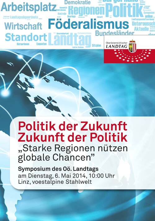 Titelblatt Einladung Symposium Oö. Landtag 2014